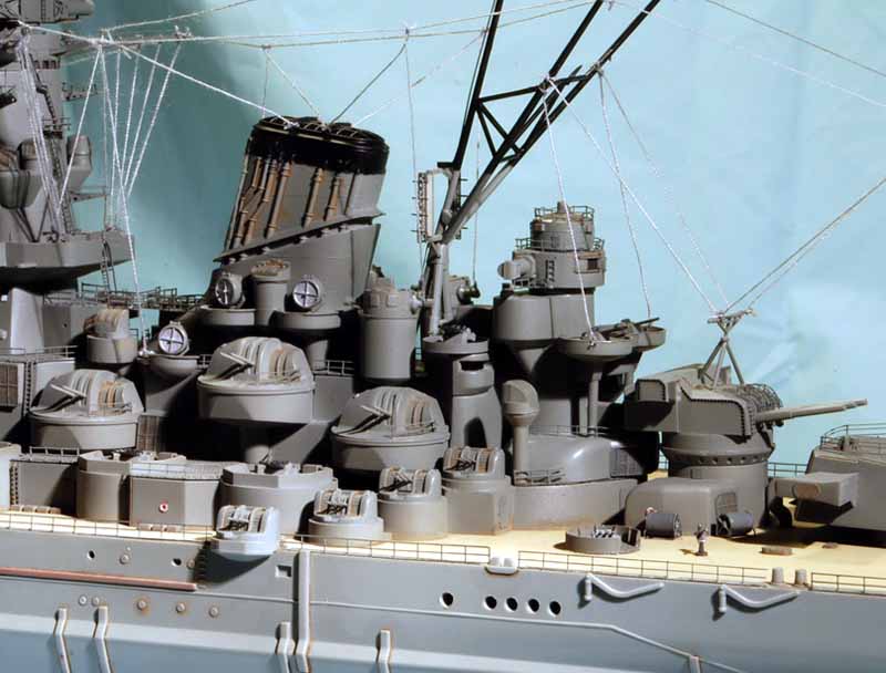 world of warships musashi equipement