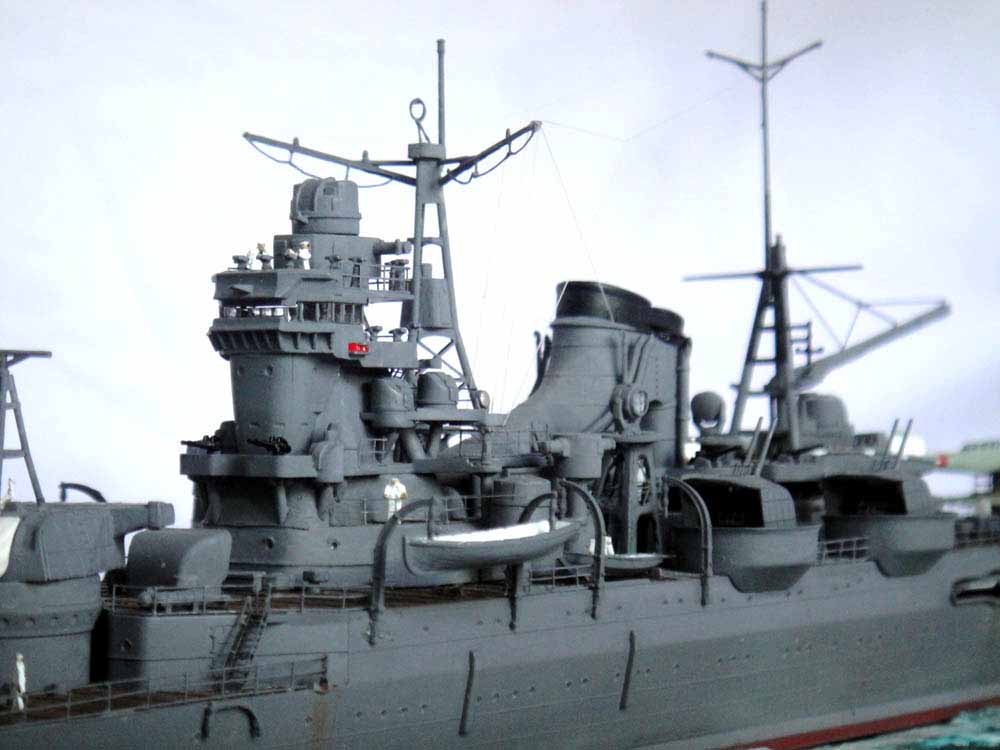  Tamiya 1/350 Japanese Heavy Cruiser Tone Review