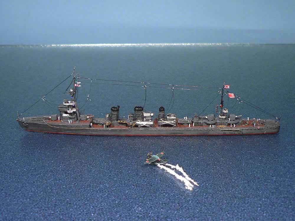  Hasegawa WL.C093 Water Line Series No. 93 Japanese Light  Cruiser Tatsuta, 1/700, Unassembled, Made in Japan, No Bag, Out of Print  Item, Present Item : Hobbies