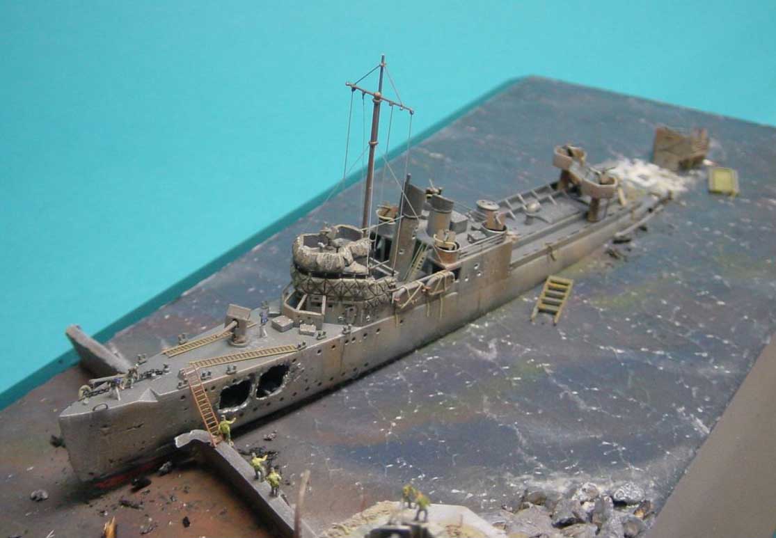 hms campbeltown model