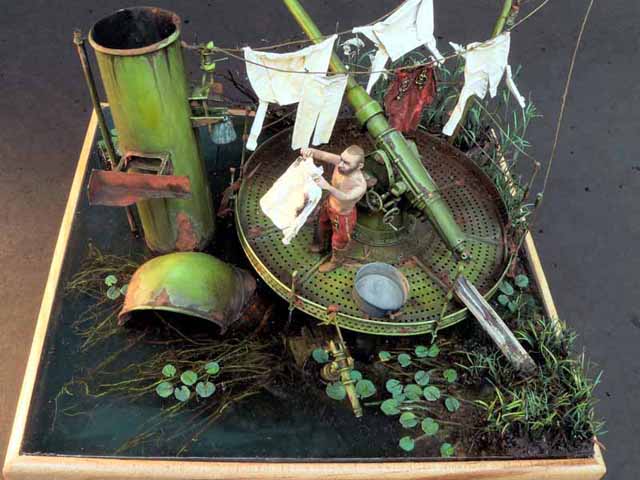 Green Stuff World on X: We started the week by creating a base for a new  diorama, in the simplest way. A little bit of clay effect and some of our  pigments