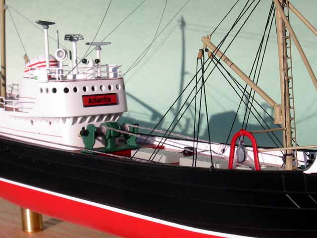 1:15 ATLANTIS Fishing Trawler. Suitable for RC (Build & Navigate