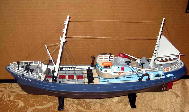 Lindberg North Atlantic Fishing Trawler Boat Model Kit 1/90 Scale New Open  Box 