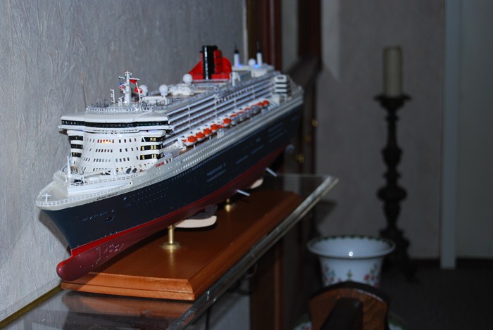 Корабль Queen Mary 2 в парту