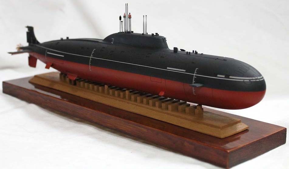 akula class submarine scale